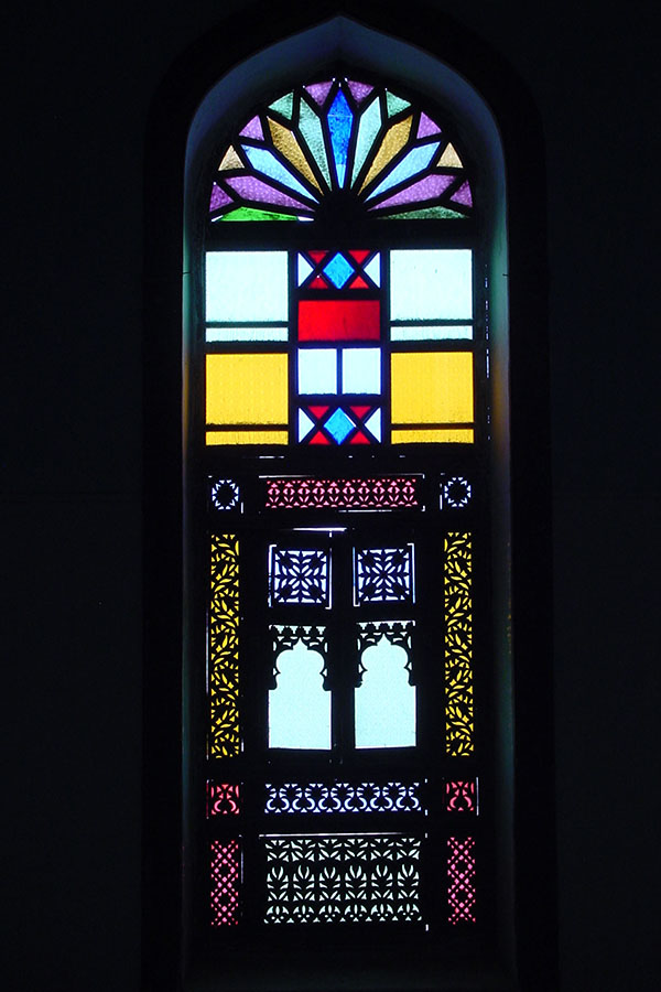 Window in the palace of Tarim