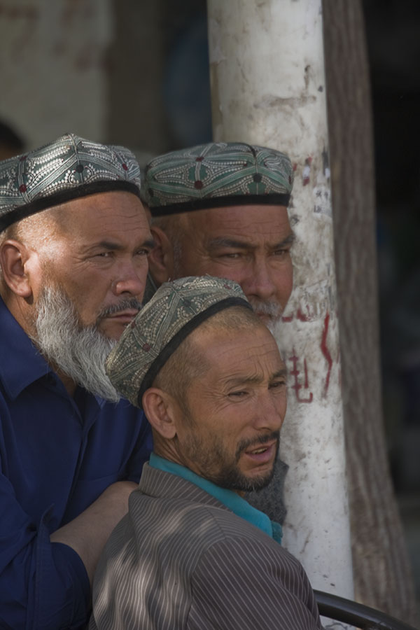 Oeigoeren in Hotan